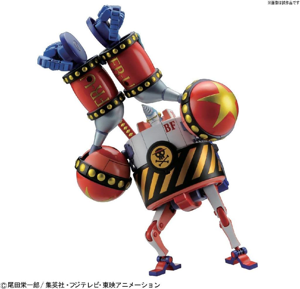 Figura Iron Pirates BF38 General Franky - One Piece - Best Mecha Collection - Bandai