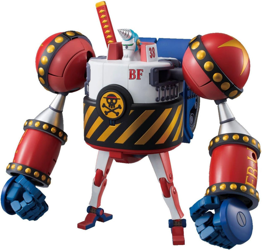 Figura Iron Pirates BF38 General Franky - One Piece - Best Mecha Collection - Bandai
