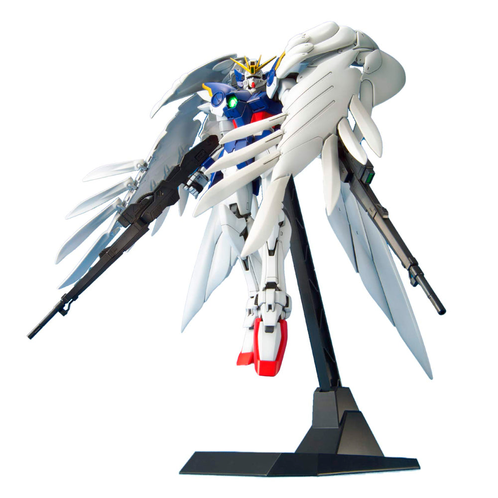 Figura Model Kit Wing Gundam Zero Custom - Gundam - MG 1/100 - Bandai