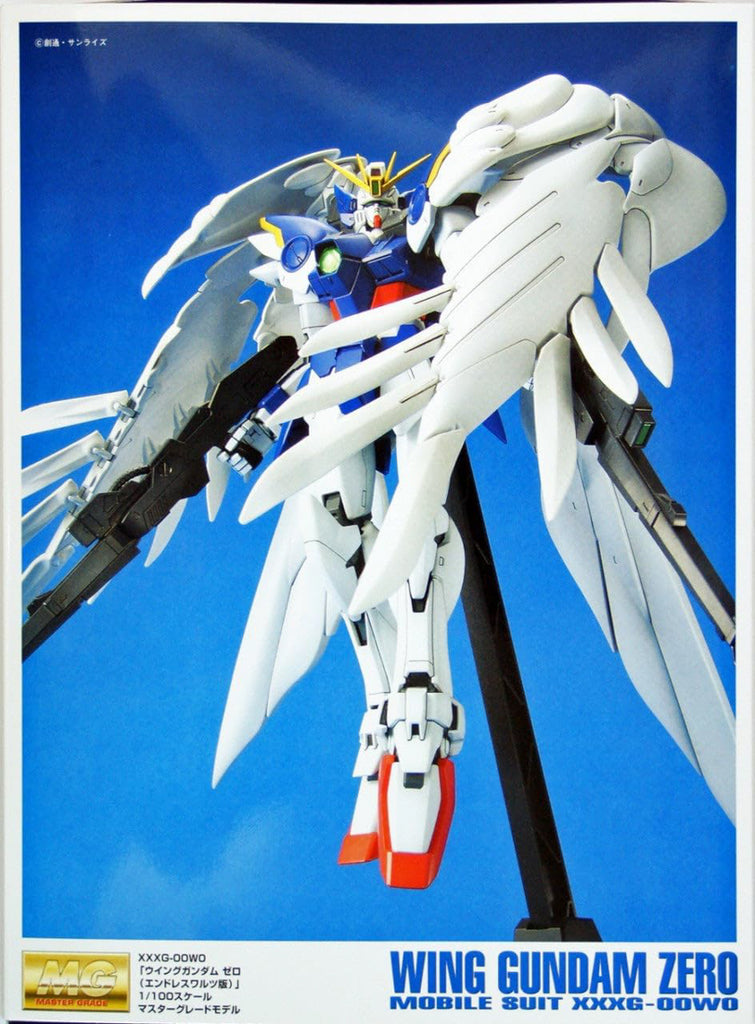 Figura Model Kit Wing Gundam Zero Custom - Gundam - MG 1/100 - Bandai