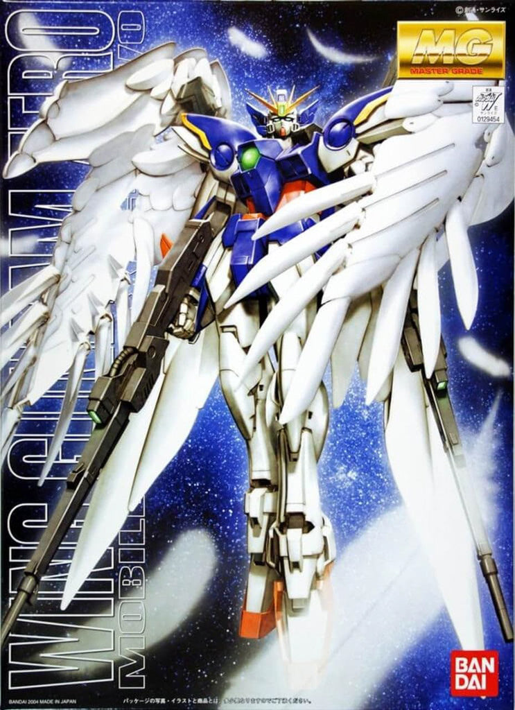 Figura Model Kit Wing Gundam Zero Custom - Gundam - MG 1/100 - Bandai