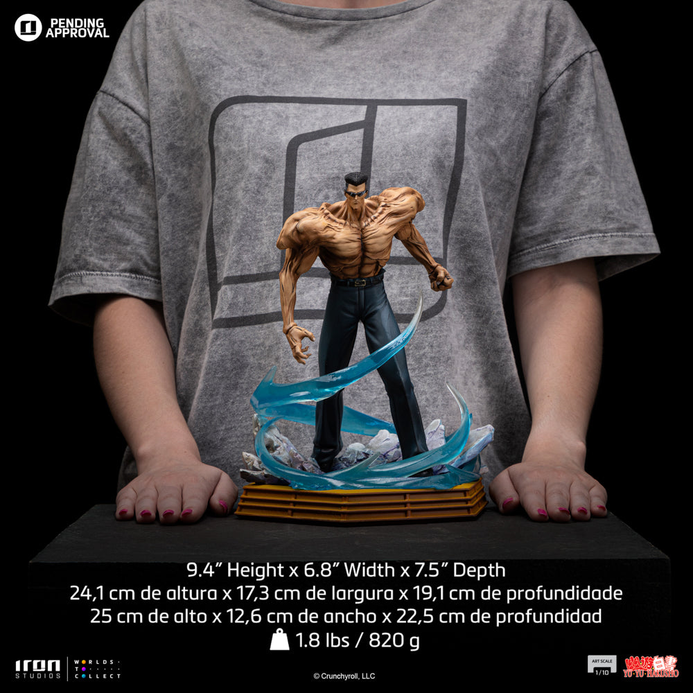 Estátua Toguro - Yu Yu Hakusho - Art Scale 1/10 - Iron Studios