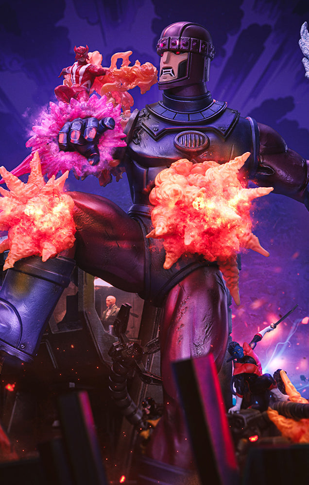 Estátua X-Men Danger Room Diorama B - X-Men - Demi Art Scale 1/20 - Iron Studios