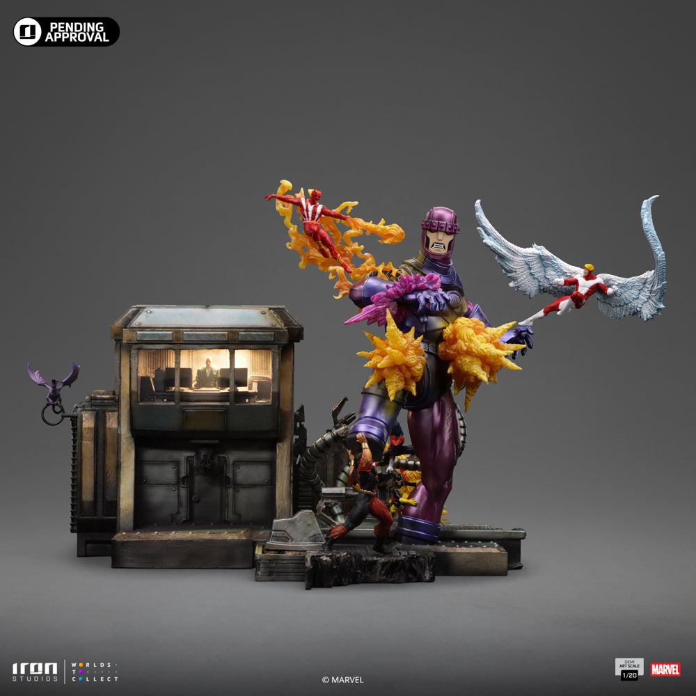 Estátua X-Men Danger Room Diorama B - X-Men - Demi Art Scale 1/20 - Iron Studios