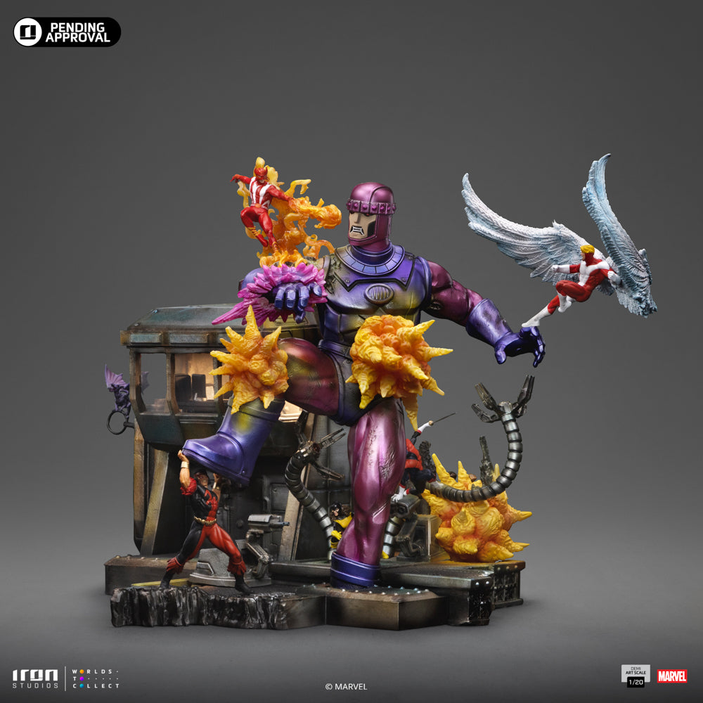 Estátua X-Men Danger Room Diorama B - X-Men - Demi Art Scale 1/20 - Iron Studios