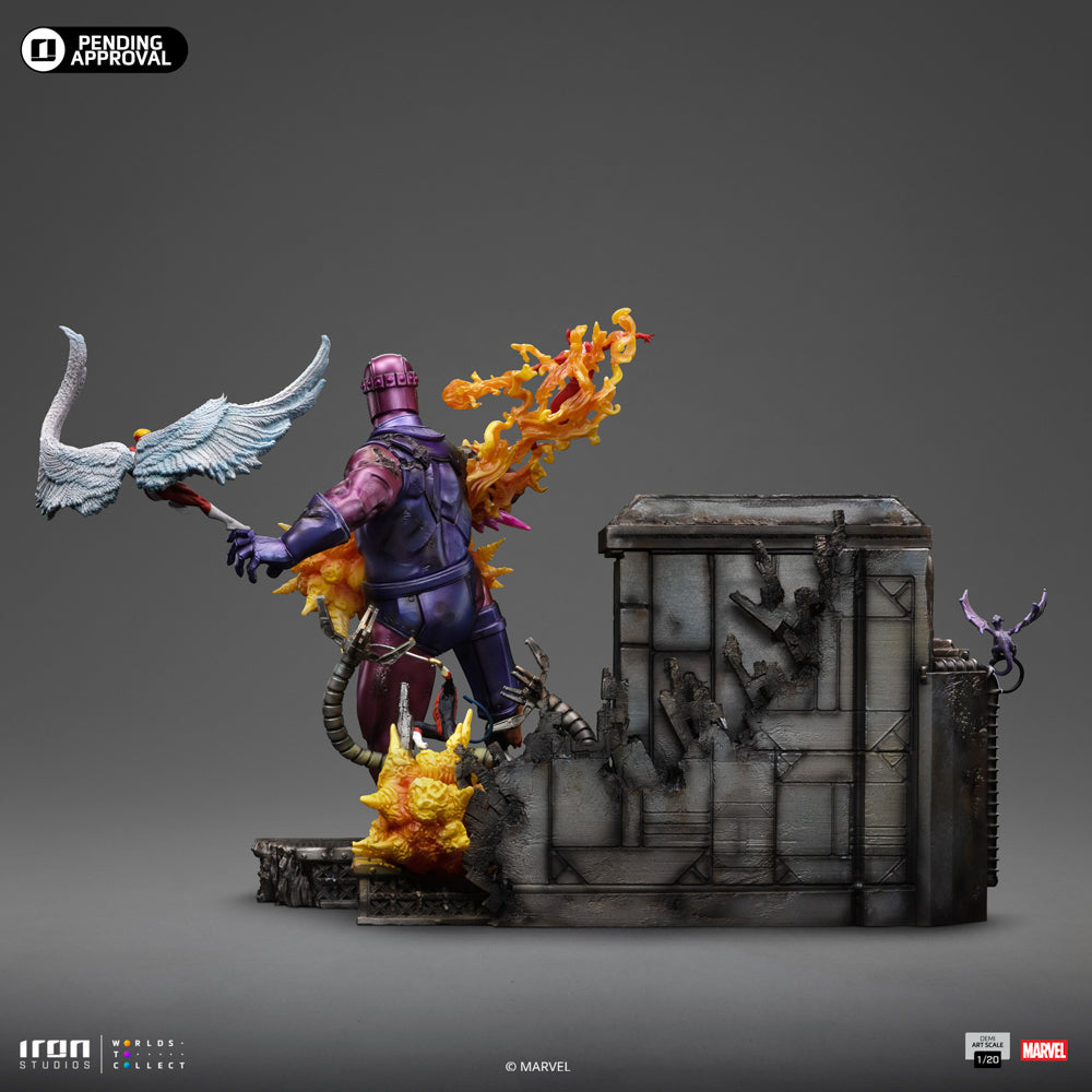 Estátua X-Men Danger Room Diorama B - X-Men - Demi Art Scale 1/20 - Iron Studios