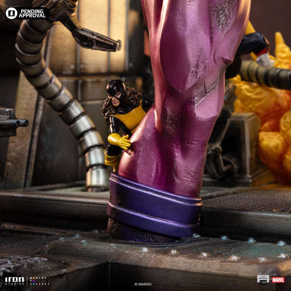 Estátua X-Men Danger Room Diorama B - X-Men - Demi Art Scale 1/20 - Iron Studios