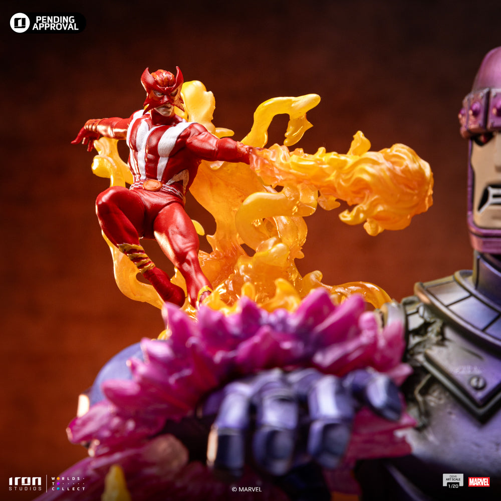 Estátua X-Men Danger Room Diorama B - X-Men - Demi Art Scale 1/20 - Iron Studios