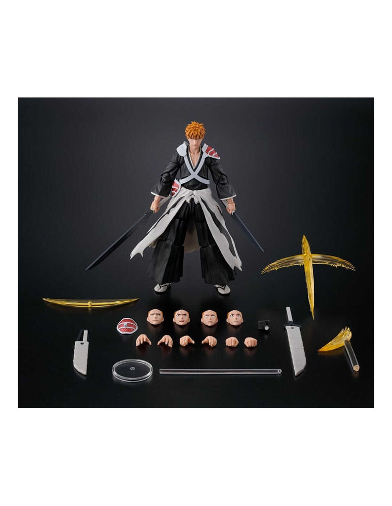 Figura Ichigo Kurosaki Dual Zangetsu - Bleach - S.H.Figuarts - Bandai