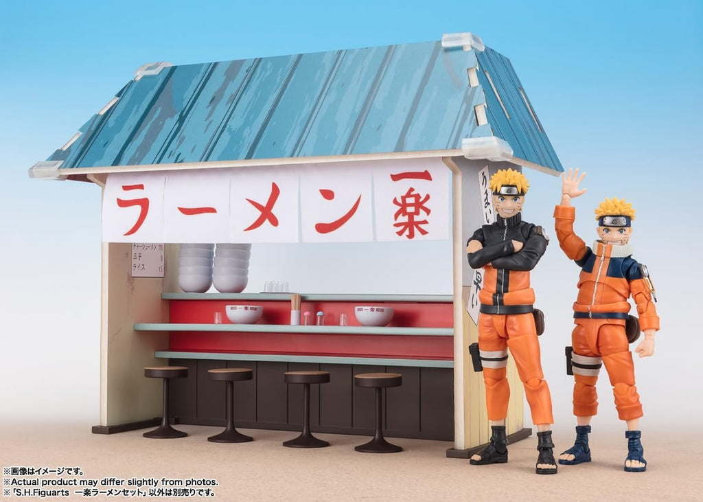 Ichiraku RAMEN SET - NARUTO - S.H.Figuarts - BANDAI