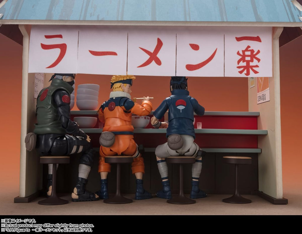 Ichiraku RAMEN SET - NARUTO - S.H.Figuarts - BANDAI