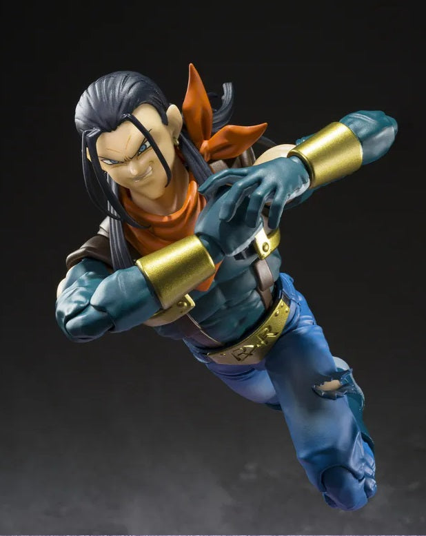Figura Super Android 17 - Dragon Ball GT - S.H.Figuarts - Bandai