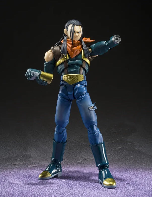 Figura Super Android 17 - Dragon Ball GT - S.H.Figuarts - Bandai