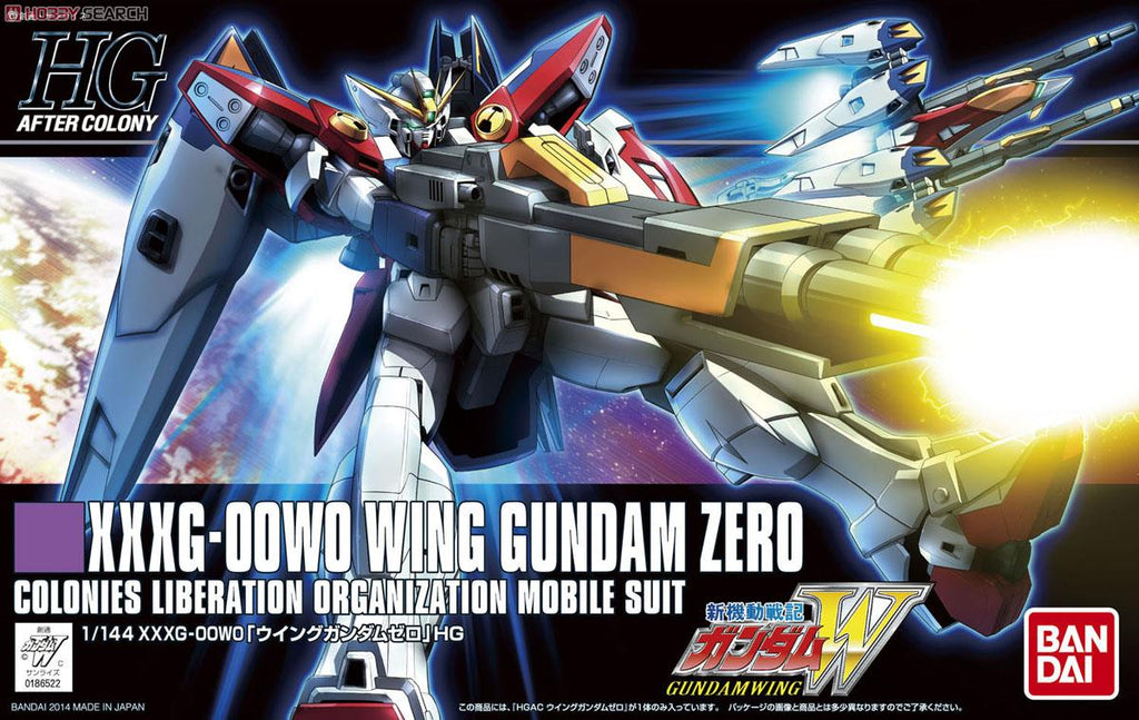 Model Kit Wing Gundam Zero – Gundam – HGAC 1/144 – Bandai
