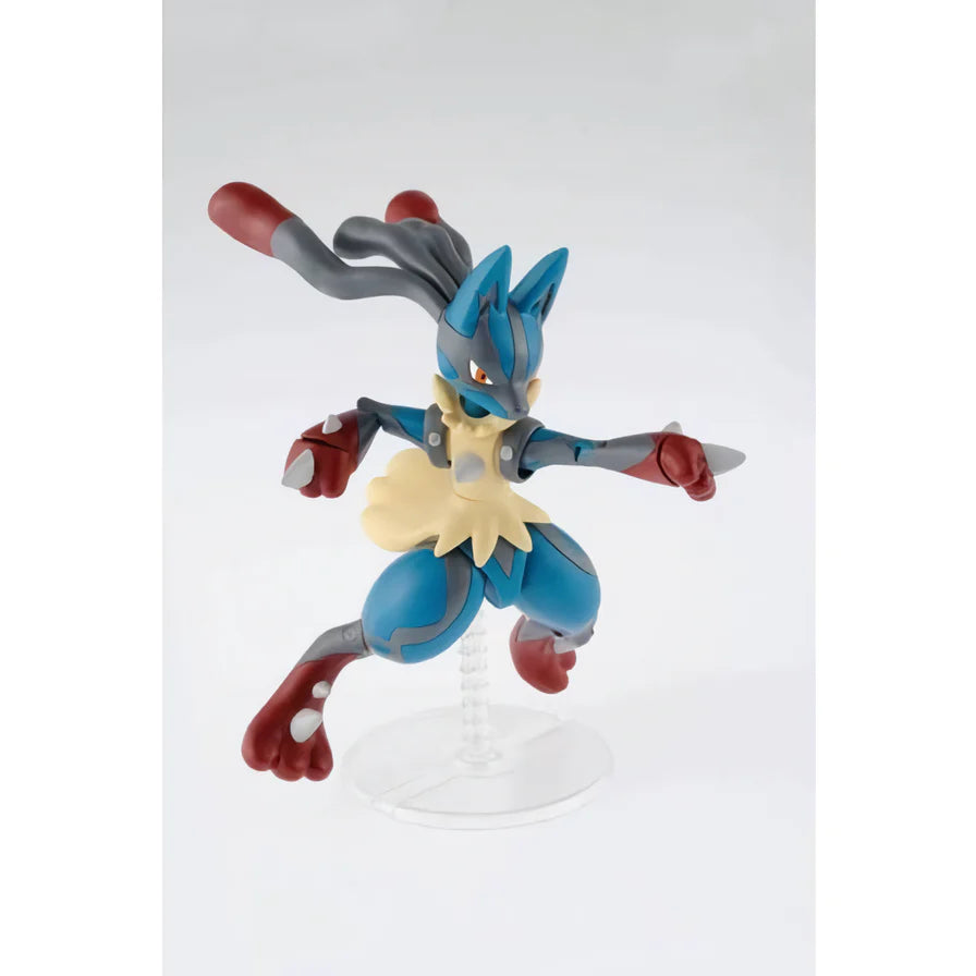 MEGA LUCARIO  - POKEMON - PLASTIC MODEL KIT - BANDAI
