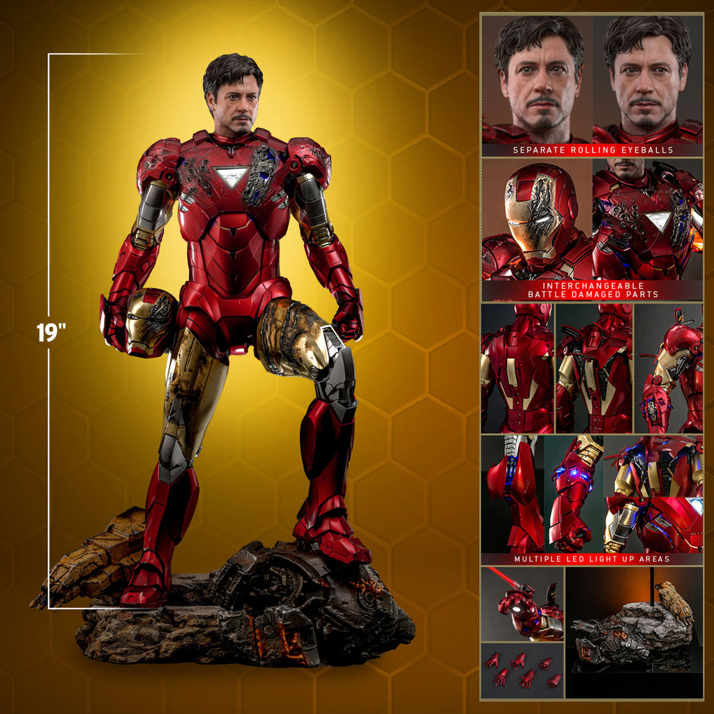 Iron Man Mark VI - Iron Man - 1/4 - Hot Toys