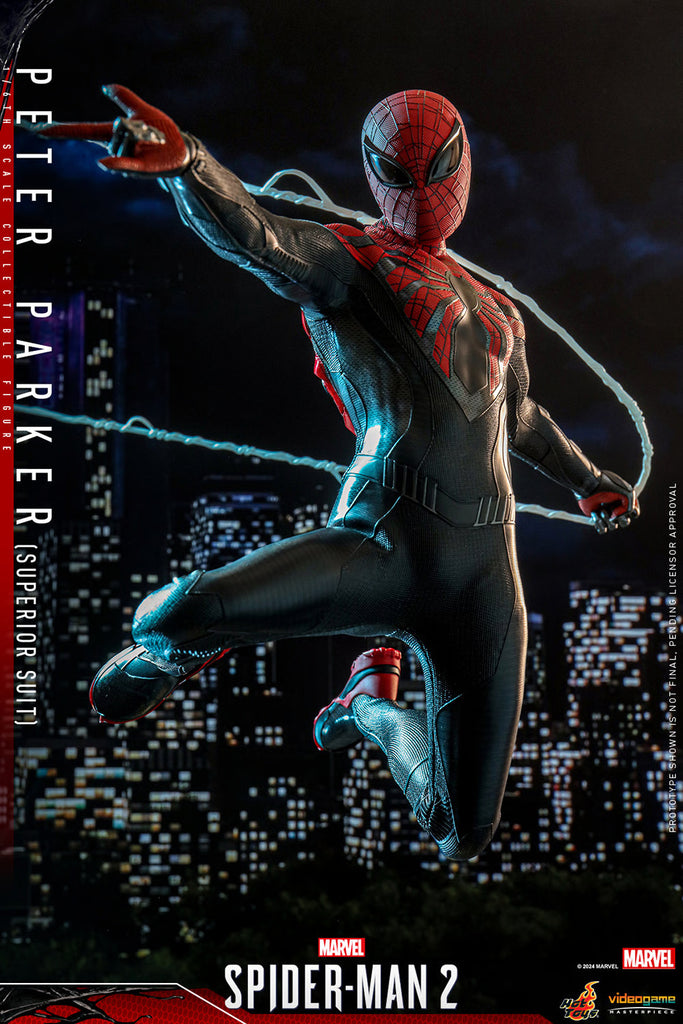 Figura Peter Parker (Superior Suit) – Marvel’s Spider-Man 2 – Sixth Scale – Hot Toys