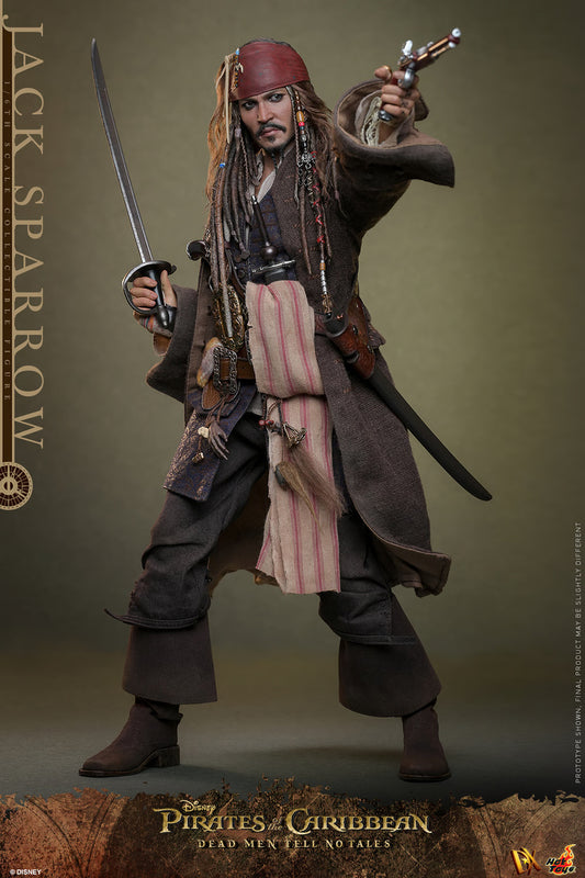 Jack Sparrow Deluxe - Pirates of the Caribbean: Dead Men Tell No Tales. - Sixth Scale - Hot Toys
