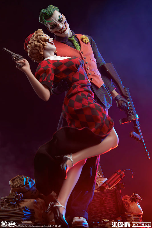 Joker Harley Quinn Lawless Love Diorama - Dc Collectibles Batman - 1/5 - Sideshow