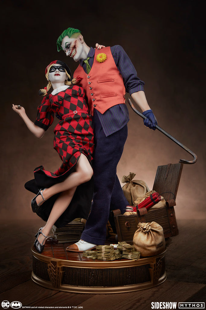 Joker Harley Quinn Lawless Love Diorama - Dc Collectibles Batman - 1/5 - Sideshow