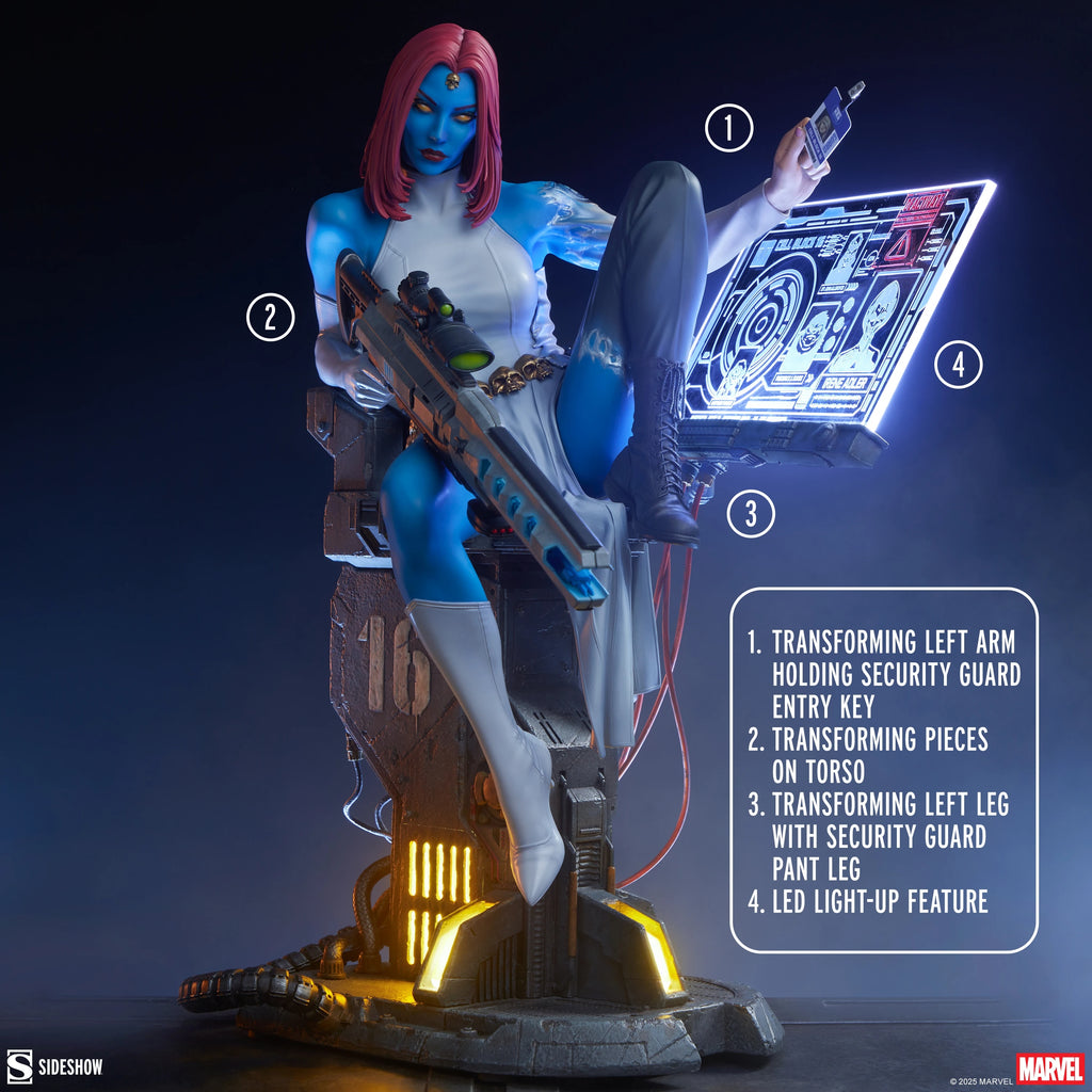 Mystique: Freedom & Destiny - Marvel Collectibles X-men - Premium Format - Sideshow