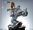Grey Hulk vs Wolverine - Marvel Collectble - Maquette - SIdeshow