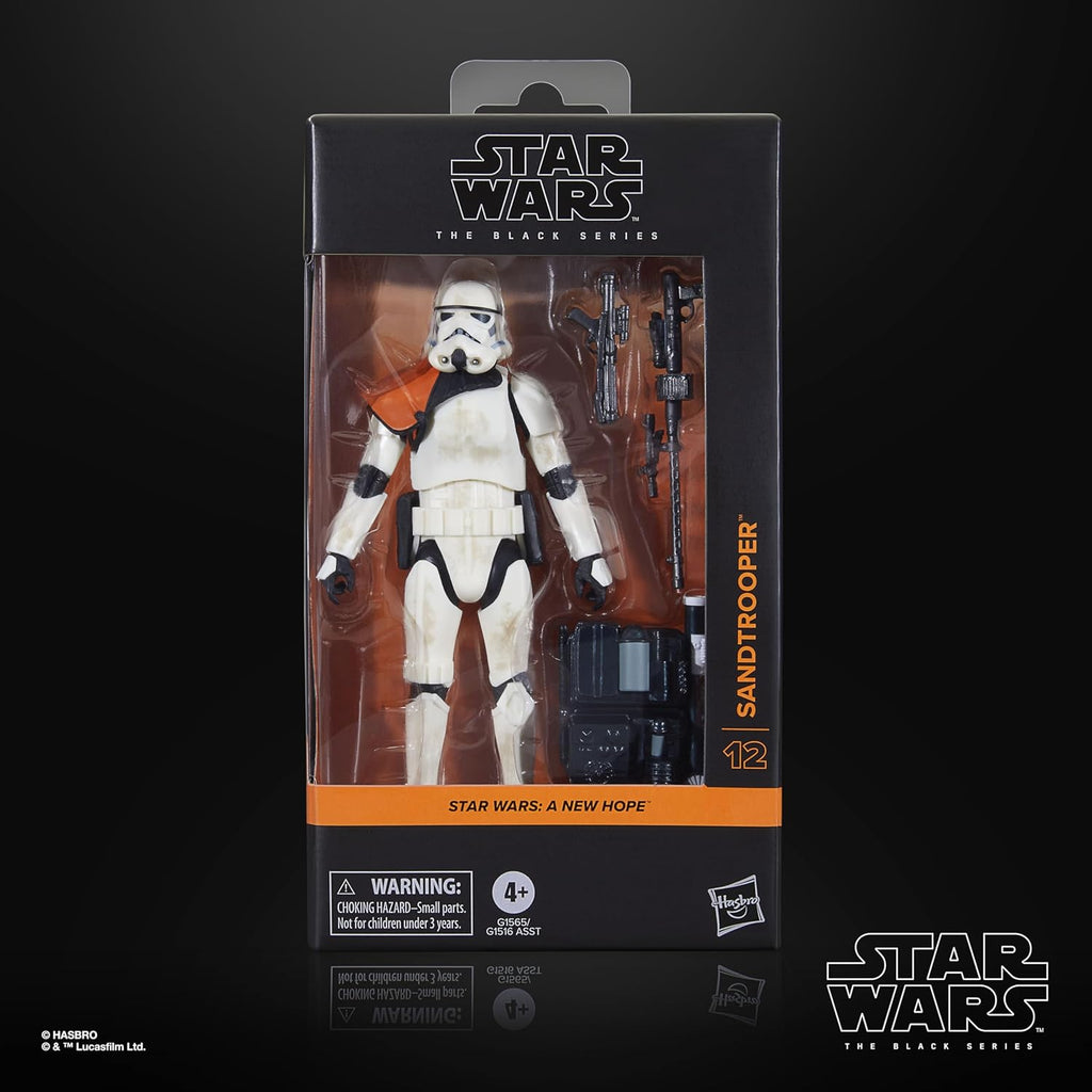 Figura Sandtrooper - Star Wars: The New Hope - Black Series - Hasbro