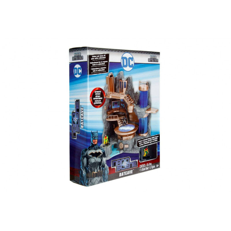 Diorama Batcaverna - Batman - Nano Metalfigs - Jada Toys