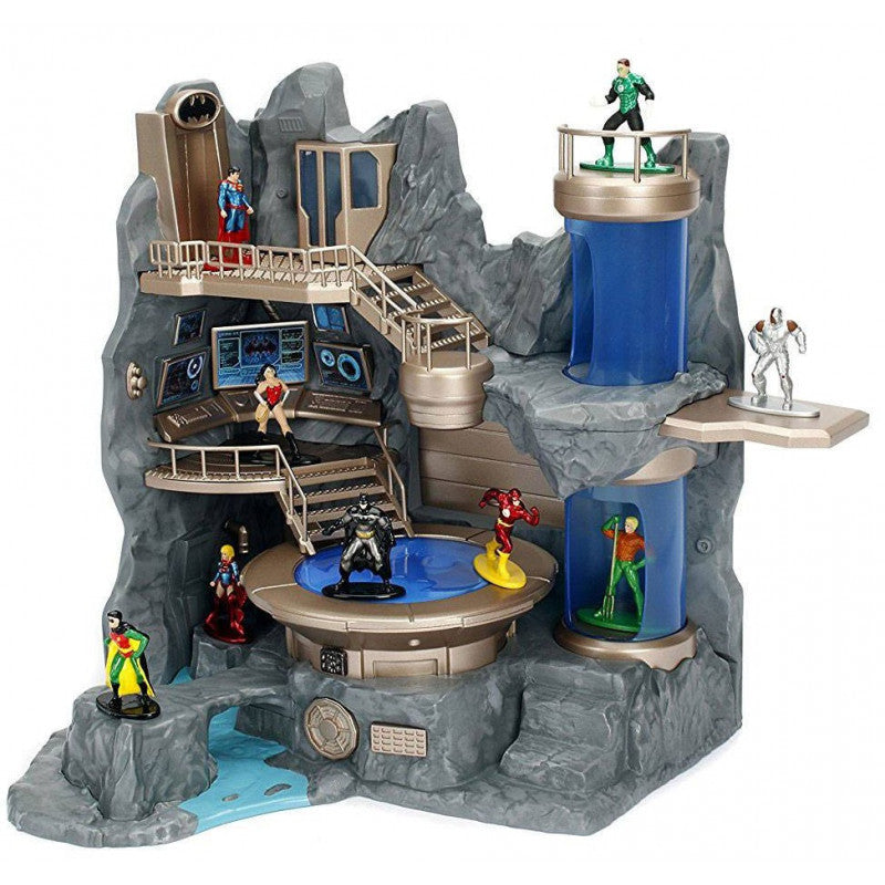Diorama Batcaverna - Batman - Nano Metalfigs - Jada Toys