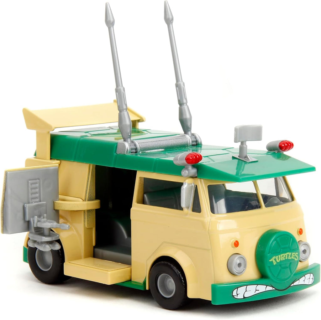 Veículo VW Party Wagon - TMNT - Hollywood Rides - 1/32 Scale - Jada Toys