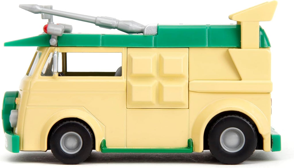 Veículo VW Party Wagon - TMNT - Hollywood Rides - 1/32 Scale - Jada Toys