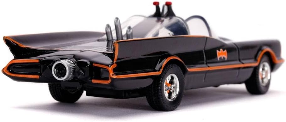 Veículo Batmobile 1966 (Com Boneco) - DC - Hollywood Rides - 1/32 Scale - Jada Toys