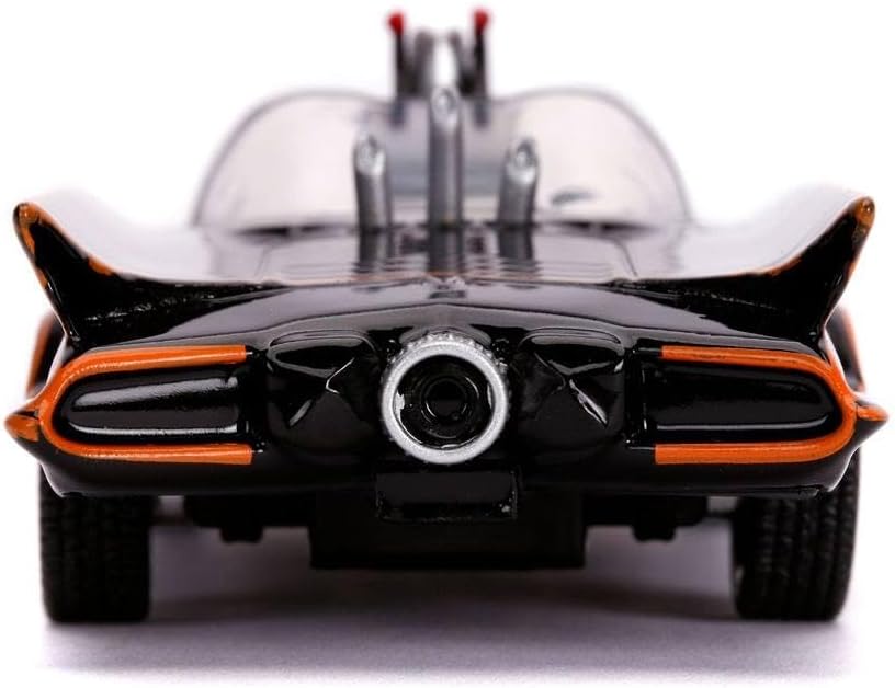 Veículo Batmobile 1966 (Com Boneco) - DC - Hollywood Rides - 1/32 Scale - Jada Toys