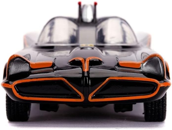 Veículo Batmobile 1966 (Com Boneco) - DC - Hollywood Rides - 1/32 Scale - Jada Toys