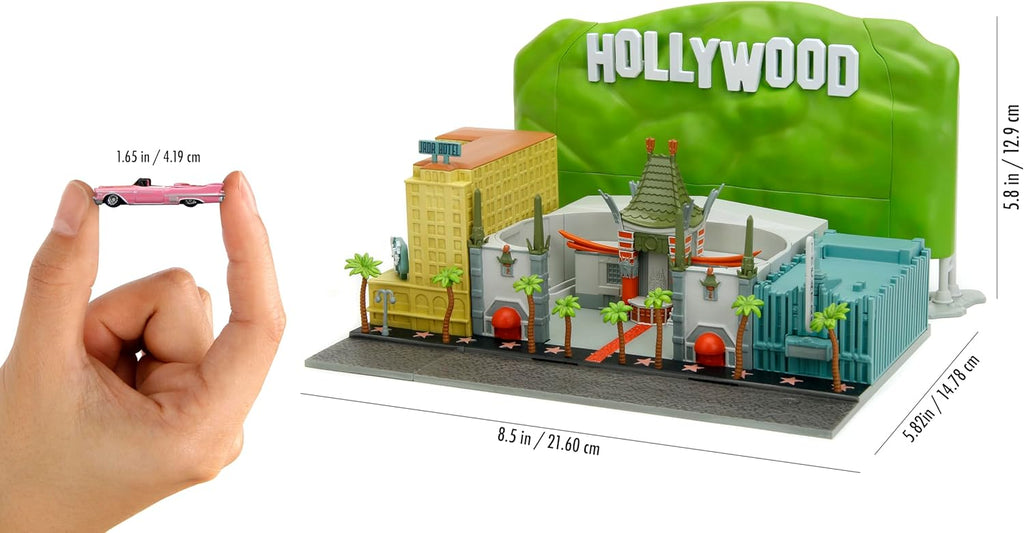 Diorama Hollywoody Walk of Fame - Nano Scene - Jada Toys