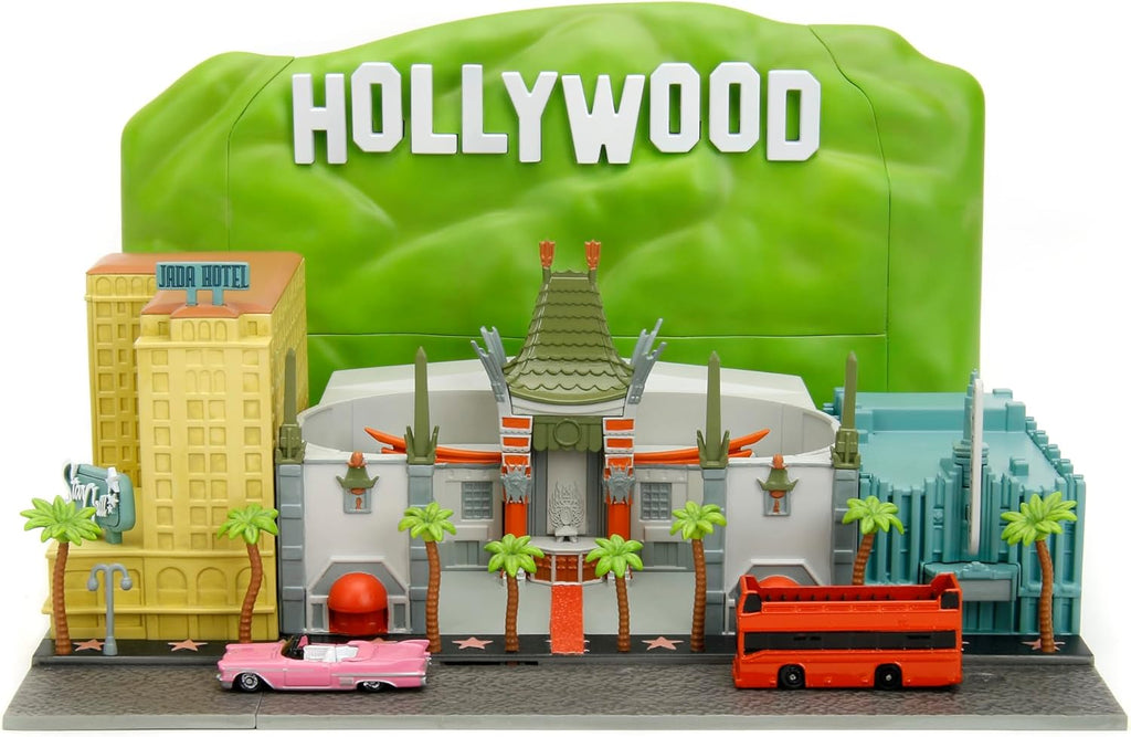 Diorama Hollywoody Walk of Fame - Nano Scene - Jada Toys