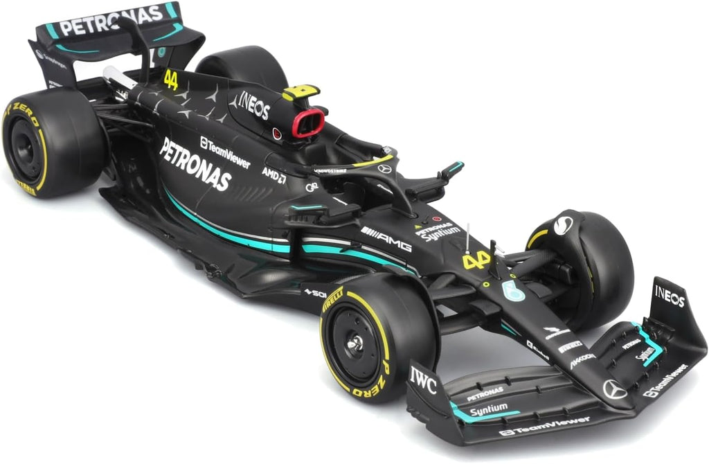 F-1 2023 MERCEDES W14 44 HAMILTON COM BONECO - 1/24 - Burago