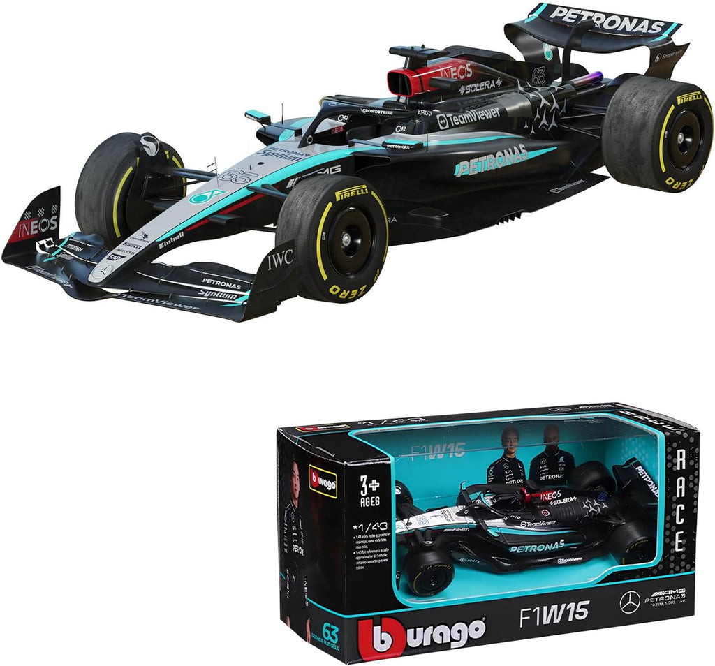 F-1 2024 MERCEDES AMG W15 HAMILTON 44 - 1/43 - Burago