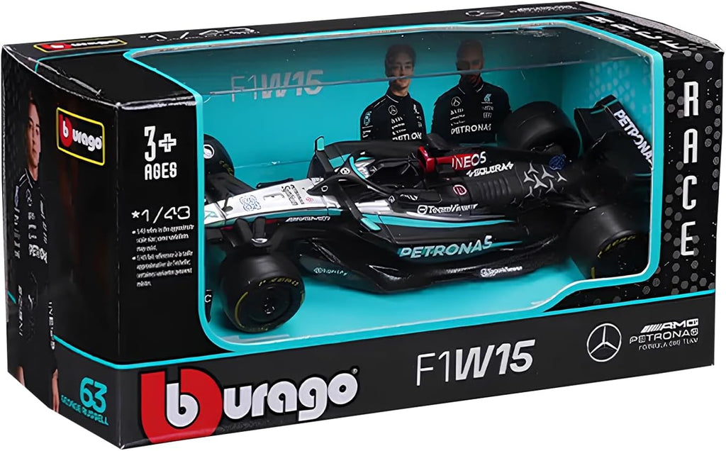 F-1 2024 MERCEDES AMG W15 HAMILTON 44 - 1/43 - Burago