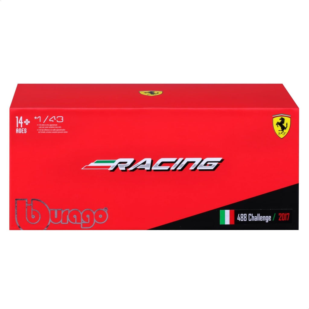 FERRARI 488 CHALLENGE RACING - 1/43 - Burago