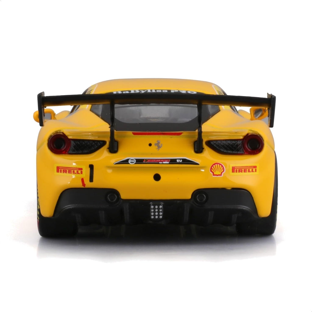 FERRARI 488 CHALLENGE RACING - 1/43 - Burago
