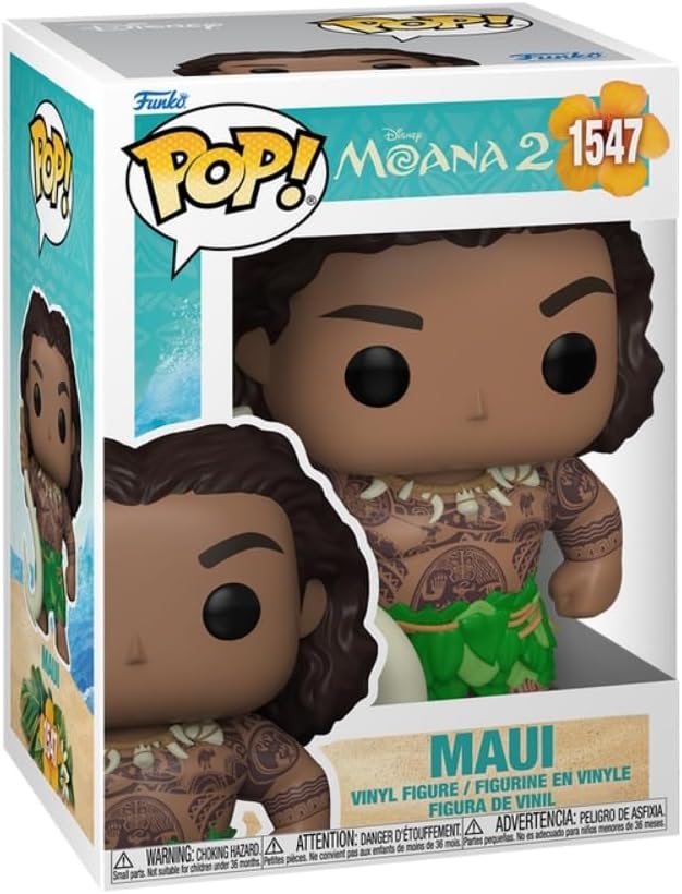 Maui com Anzol 214 - Disney - Funko Pop