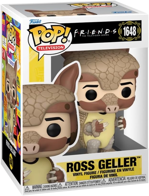 Ross Fantasiado de Tatu 1648 - Friends - Funko Pop