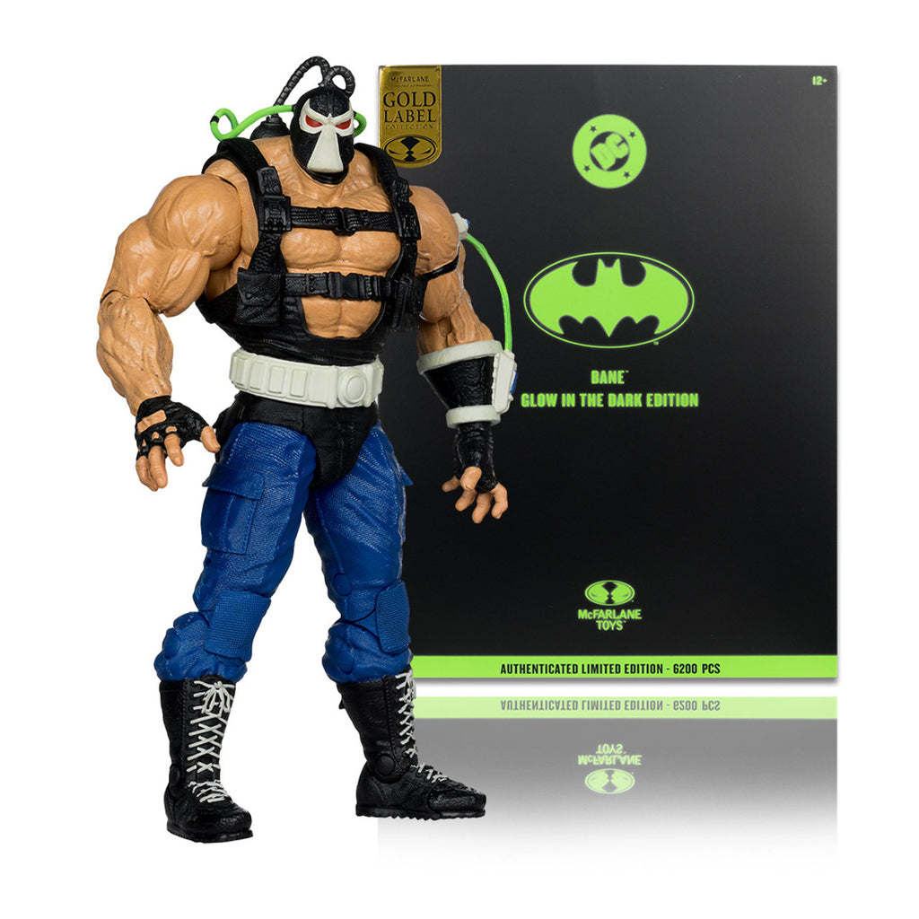 Figura Bane (GITD)(Gold Label) – DC Multiverse – Megafig – McFarlane