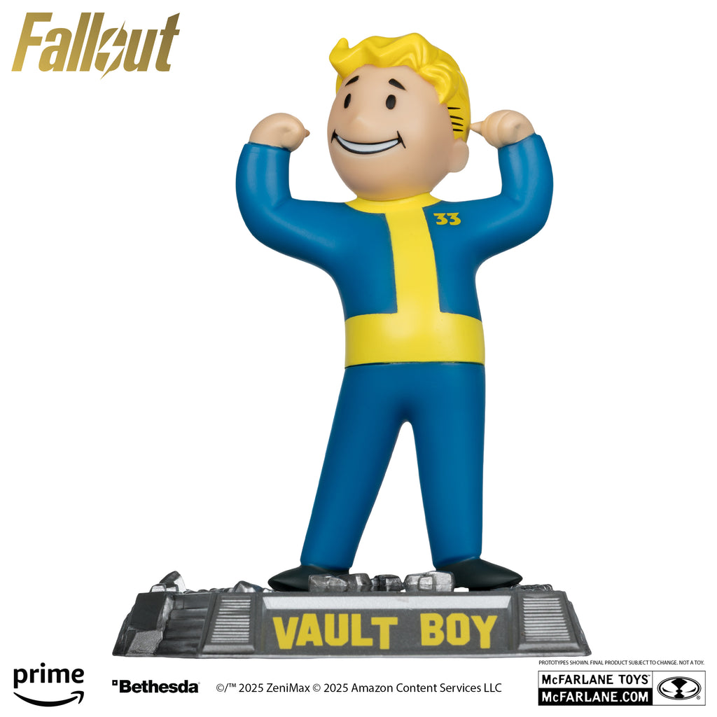 Estátua Vault Boy (Season 2 V1) – Fallout – Movie Maniacs 6” Posed – McFarlane