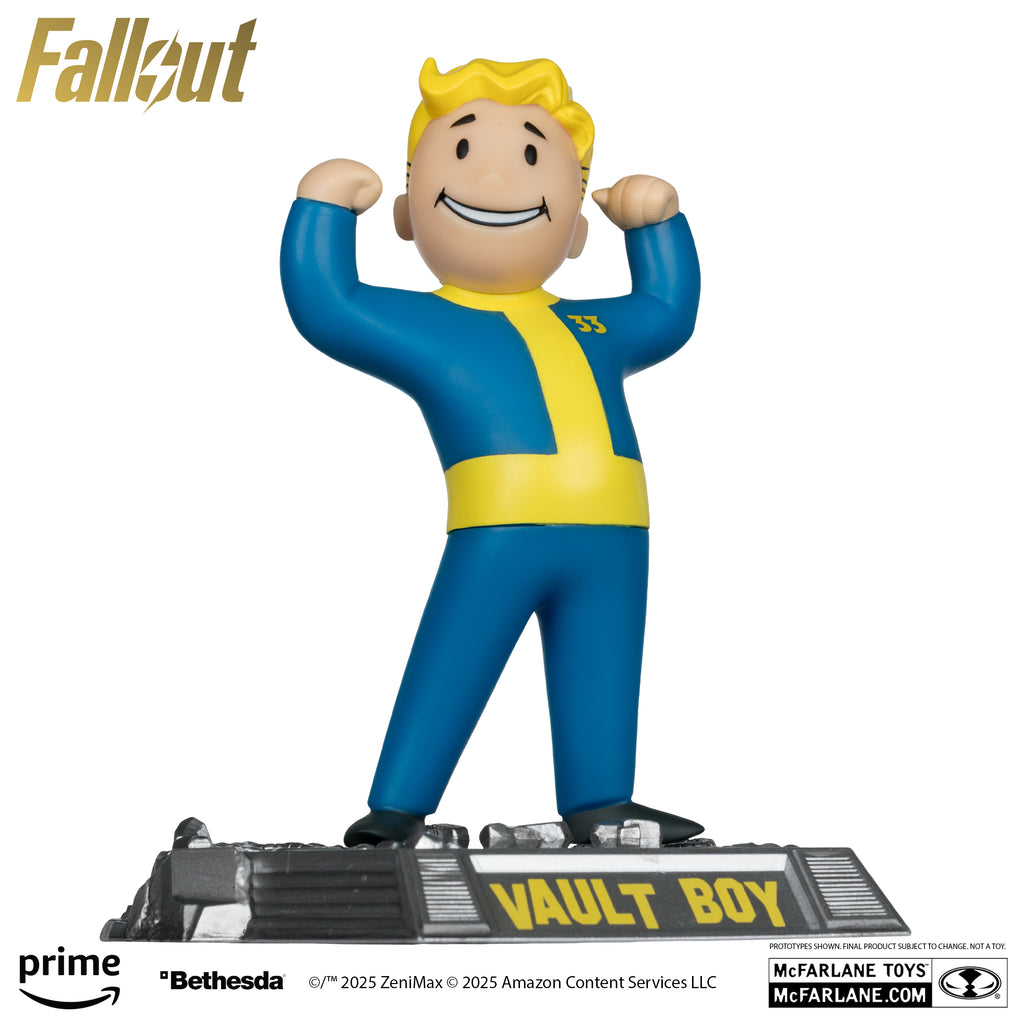 Estátua Vault Boy (Season 2 V1) – Fallout – Movie Maniacs 6” Posed – McFarlane