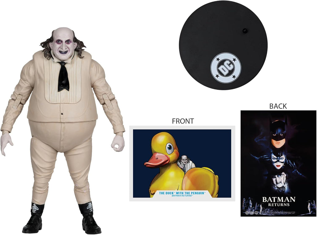 Figura Penguin with The Duck – Batman Returns – DC Multiverse Vehicles – McFarlane