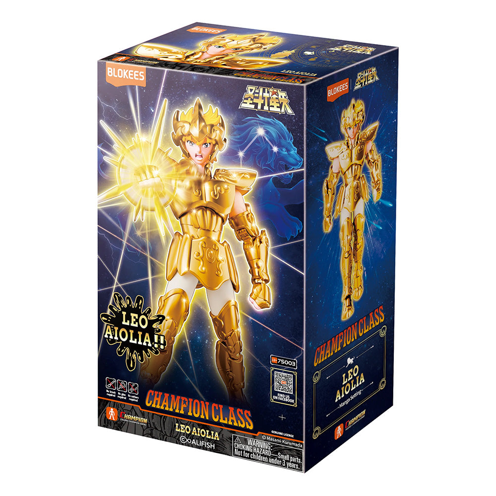 Pré-Venda - Figura AIOLIA - SAINT SEIYA -SAINT SEIYA CHAMPION CLASS 02 - BLOKEES