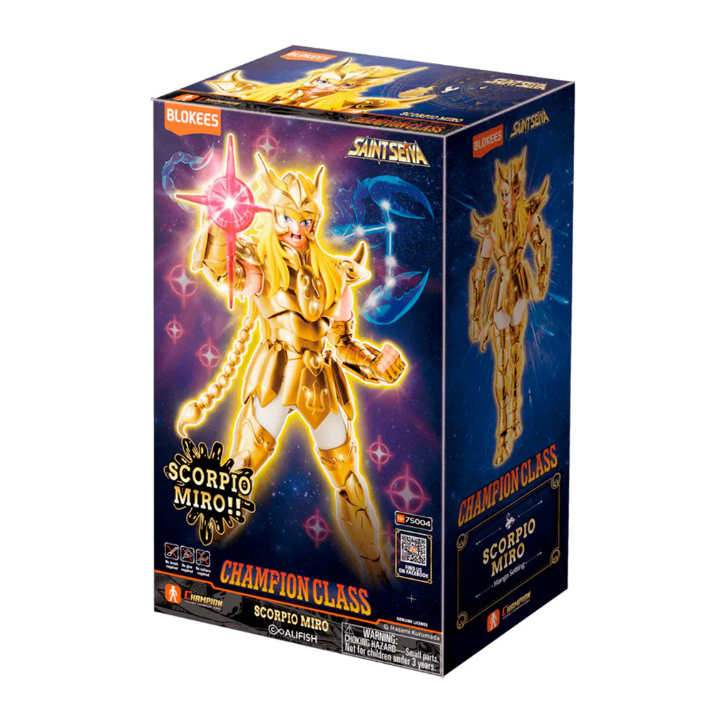 Figura Scorpion Miro - Saint Seiya - Saint Seiya Champion Class 03 – Blokees