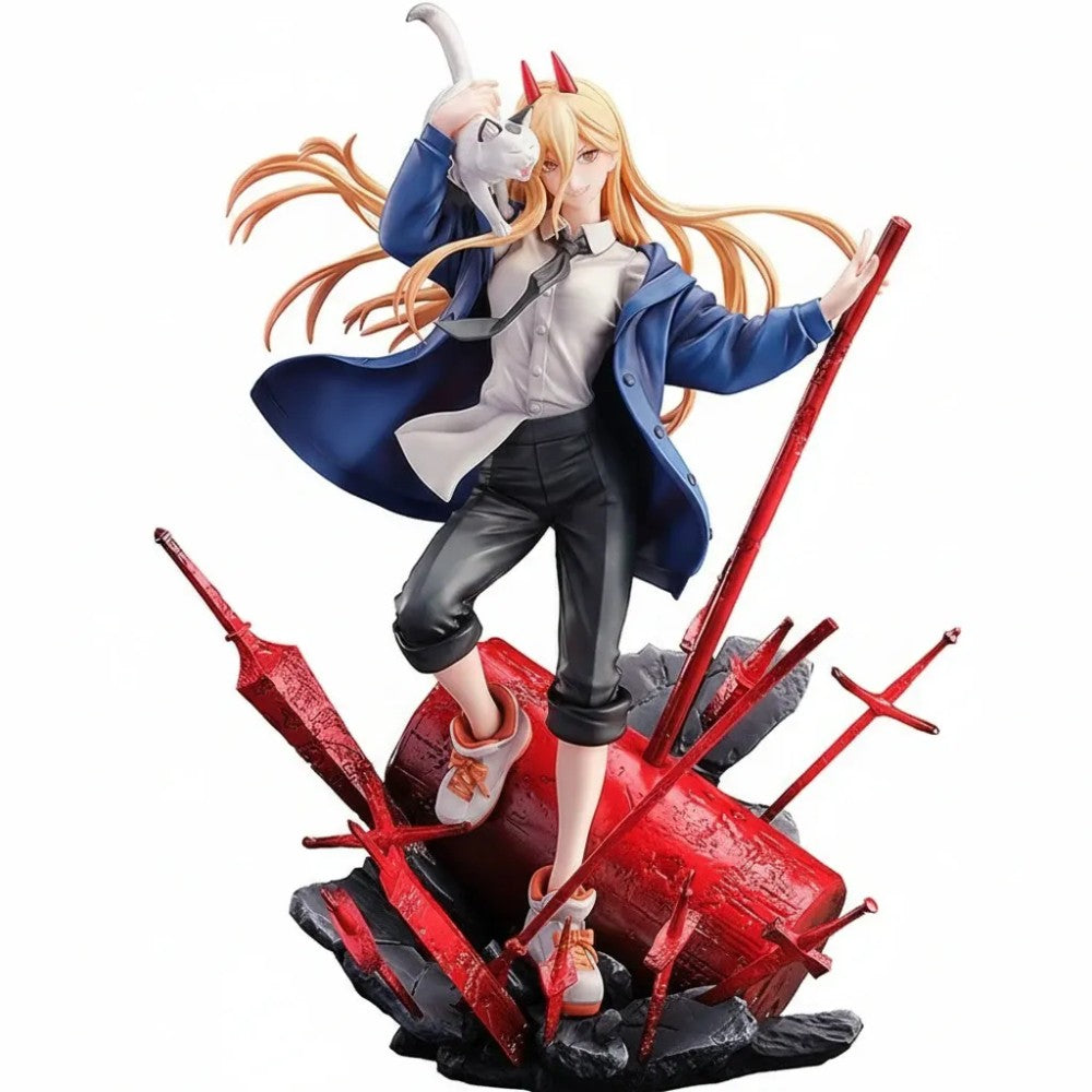 Power Meowy Rug Power & Meowy – Chainsaw Man – 1/7 Figure – Good Smile – Limited Edition